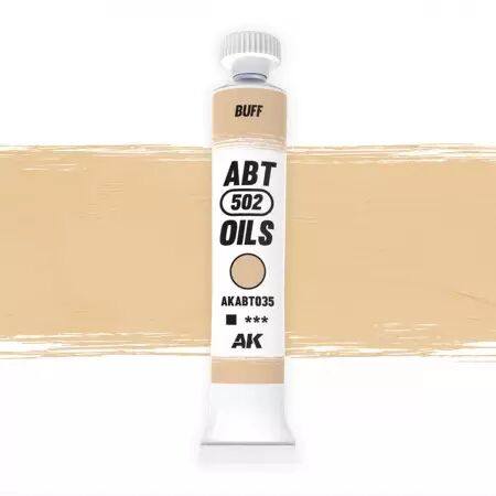 AK Interactive - ABT 502 Oil - Buff