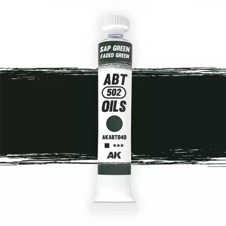 AK Interactive - ABT 502 Oil - Sap Green - Faded Green