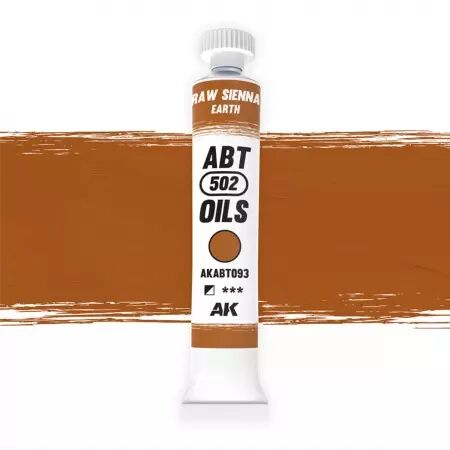 AK Interactive - ABT 502 Oil - Raw Sienna - Earth