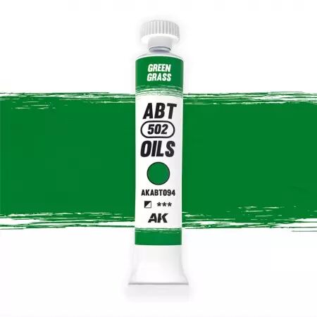 AK Interactive - ABT 502 Oil - Green Grass