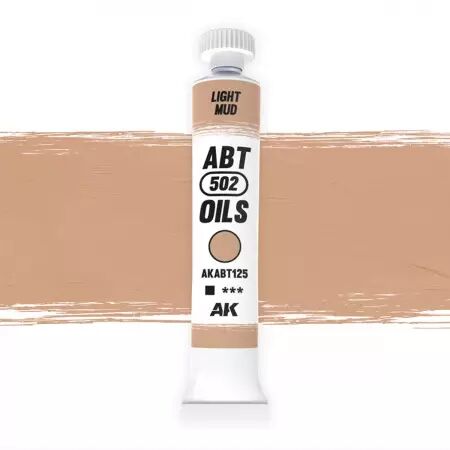 AK Interactive - ABT 502 Oil - Light Mud