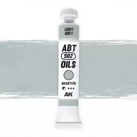 AK Interactive - ABT 502 Oil - Light Grey