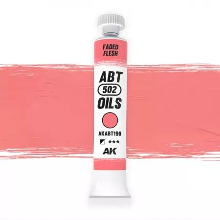 AK Interactive - ABT 502 Oil - Faded Flesh