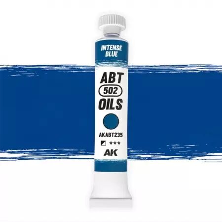 AK Interactive - ABT 502 Oil - Intense Blue