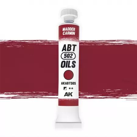 AK Interactive - ABT 502 Oil - Madder Carmin