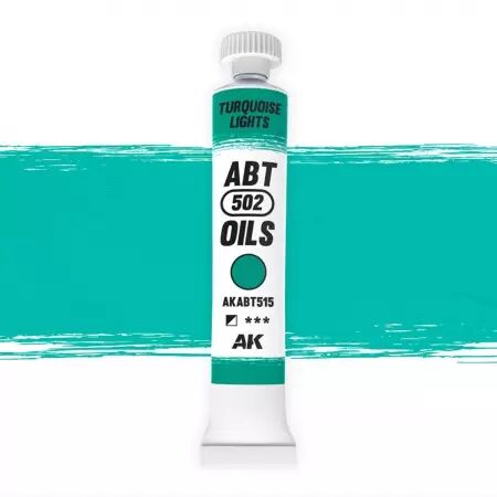 AK Interactive - ABT 502 Oil - Turquoise Lights