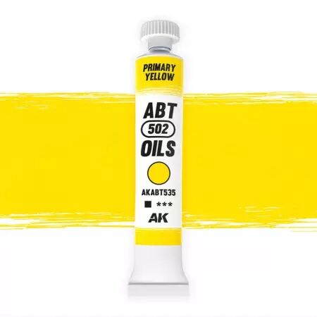 AK Interactive - ABT 502 Oil - Primary Yellow