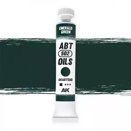 AK Interactive - ABT 502 Oil - Emerald Green