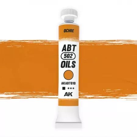 AK Interactive - ABT 502 Oil - Ochre