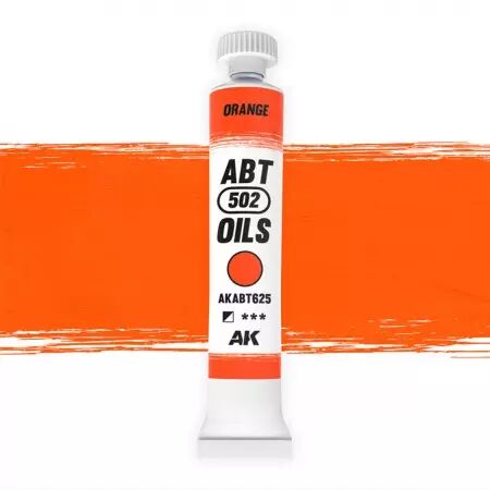 AK Interactive - ABT 502 Oil - Orange