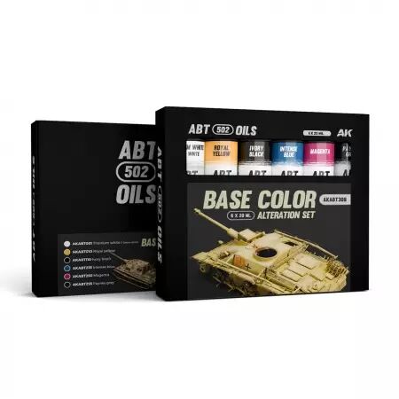 Ak Interactive Paint set : Base Color Alteration Set - Abt 502 Oils