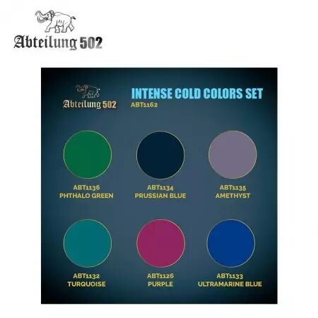 ABT 502 - Intense Cold Color Set - AK Interactive