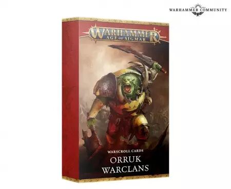 Orruks Warclans : Cartes De Chartes (Français) - Warhammer Age of Sigmar