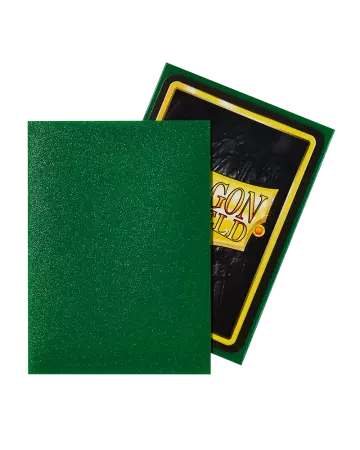 100 Dragon Shield Standard sleeves : Emerald