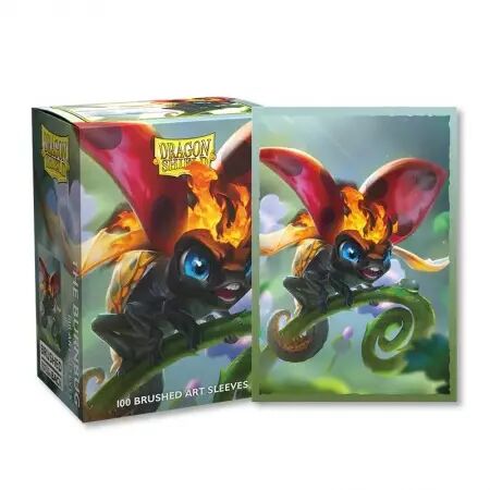 100 Matte Dual Art Sleeves - The Burnbug - Standard Size