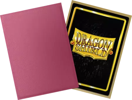 100 Matte Dual Brushed Sleeves - Anniversary Edition : Rose Gold - Dragon Shield Standard Size