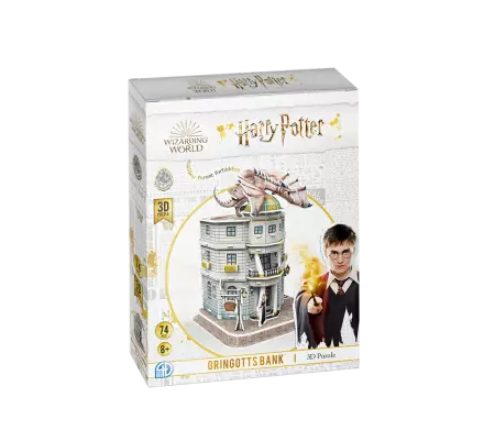 3D Model Kit H. Potter : La Banque de Gringotts