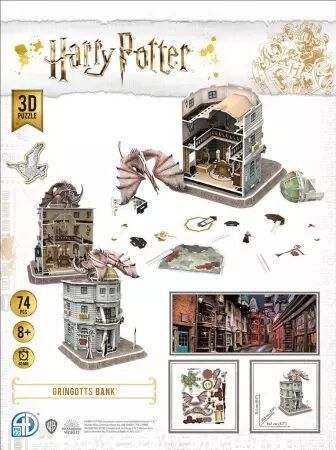 3D Model Kit H. Potter : La Banque de Gringotts