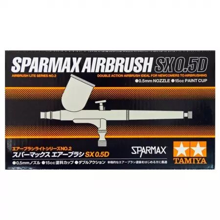  Aérographe : Tamiya Sparmax Airbrush SX 0.5D