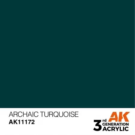 AK Interactive - 3rd Gen - Archaic Turquoise 17ml