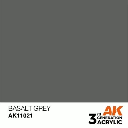 AK Interactive - 3rd Gen - Basalt Grey 17ml