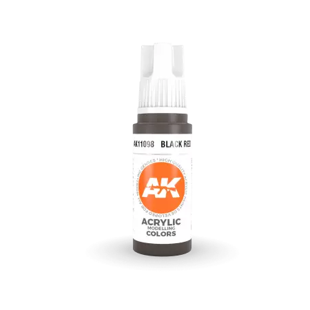 AK Interactive - 3rd Gen - Black Red 17ml