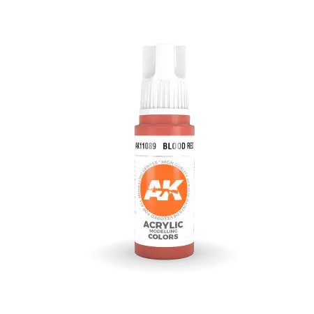 AK Interactive - 3rd Gen - Blood Red 17ml