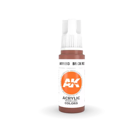 AK Interactive - 3rd Gen - Brick Red 17ml