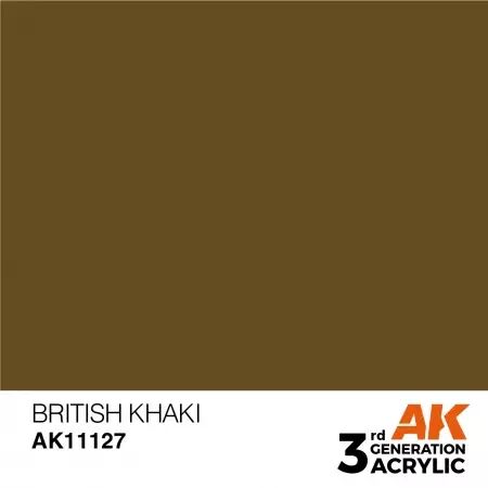 AK Interactive - 3rd Gen - British Khaki 17ml