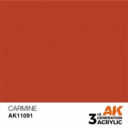 AK Interactive - 3rd Gen - Carmine 17ml