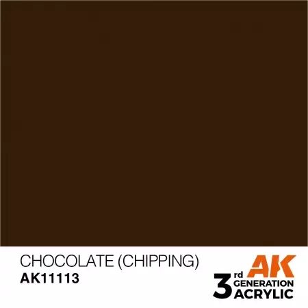 AK Interactive - 3rd Gen - Chocolate (Chipping) 17ml