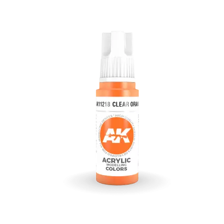 AK Interactive - 3rd Gen - Clear Orange 17ml