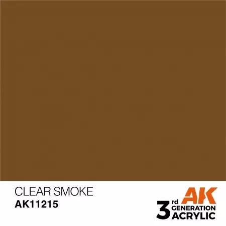 AK Interactive - 3rd Gen - Clear Smoke 17ml