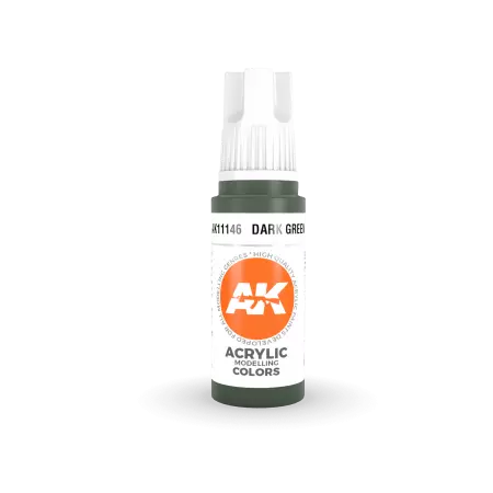 AK Interactive - 3rd Gen - Dark Green 17ml