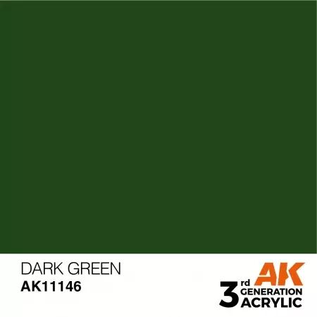 AK Interactive - 3rd Gen - Dark Green 17ml