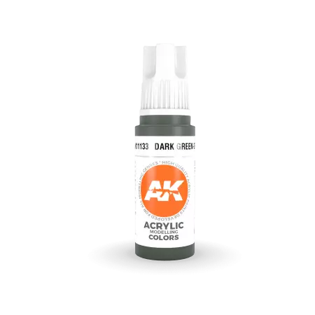 AK Interactive - 3rd Gen - Dark Green-Grey 17ml