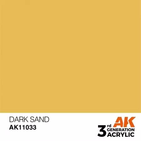 AK Interactive - 3rd Gen - Dark Sand 17ml