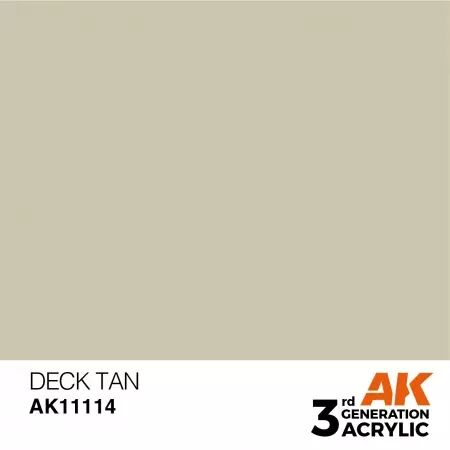 AK Interactive - 3rd Gen - Deck Tan 17ml