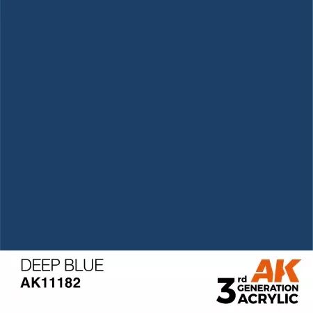 AK Interactive - 3rd Gen - Deep Blue 17ml