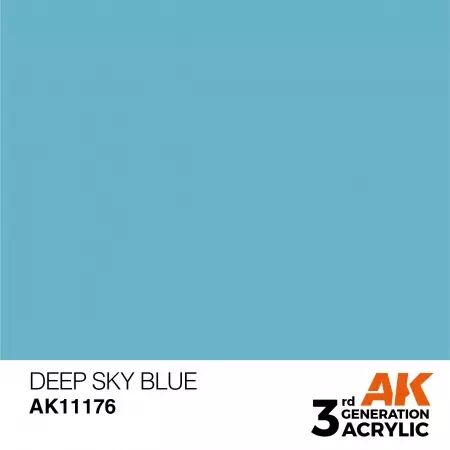 AK Interactive - 3rd Gen - Deep Sky Blue 17ml