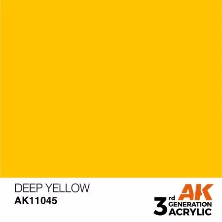 AK Interactive - 3rd Gen - Deep Yellow 17ml