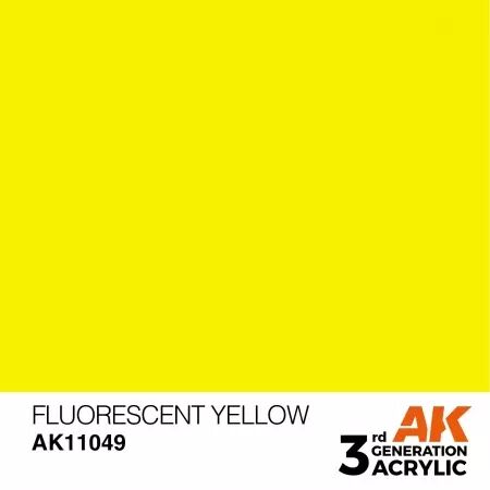 AK Interactive - 3rd Gen - Fluorescent Yellow 17ml