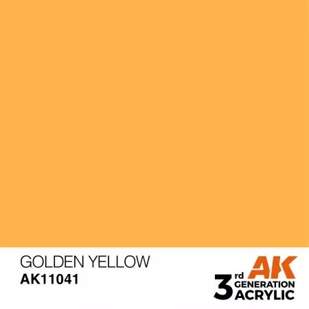 AK Interactive - 3rd Gen - Golden Yellow 17ml