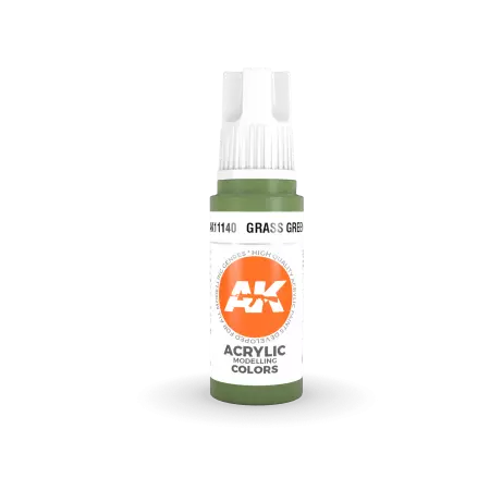 AK Interactive - 3rd Gen - Grass Green 17ml