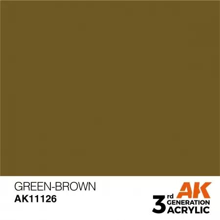 AK Interactive - 3rd Gen - Green-Brown 17ml