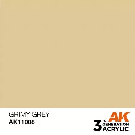 AK Interactive - 3rd Gen - Grimy Grey 17ml