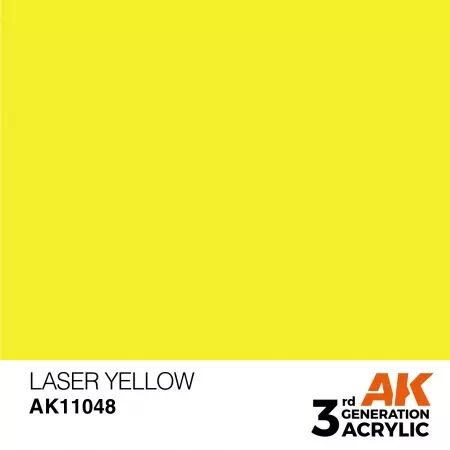 AK Interactive - 3rd Gen - Laser Yellow 17ml