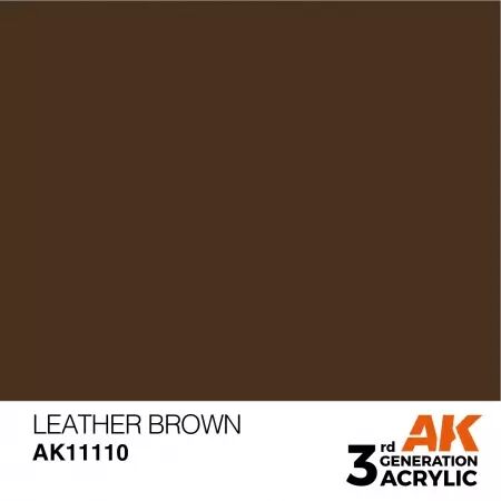 AK Interactive - 3rd Gen - Leather Brown 17ml