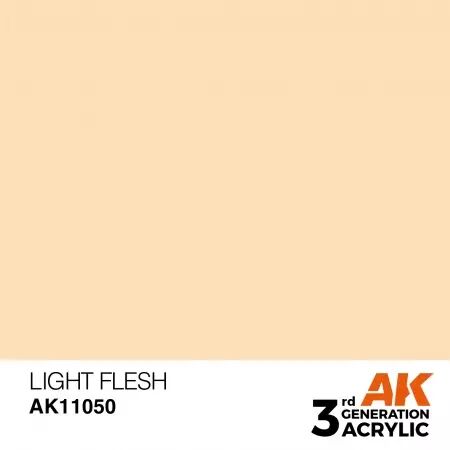 AK Interactive - 3rd Gen - Light Flesh 17ml