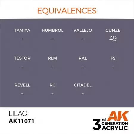 AK Interactive - 3rd Gen - Lilac 17ml